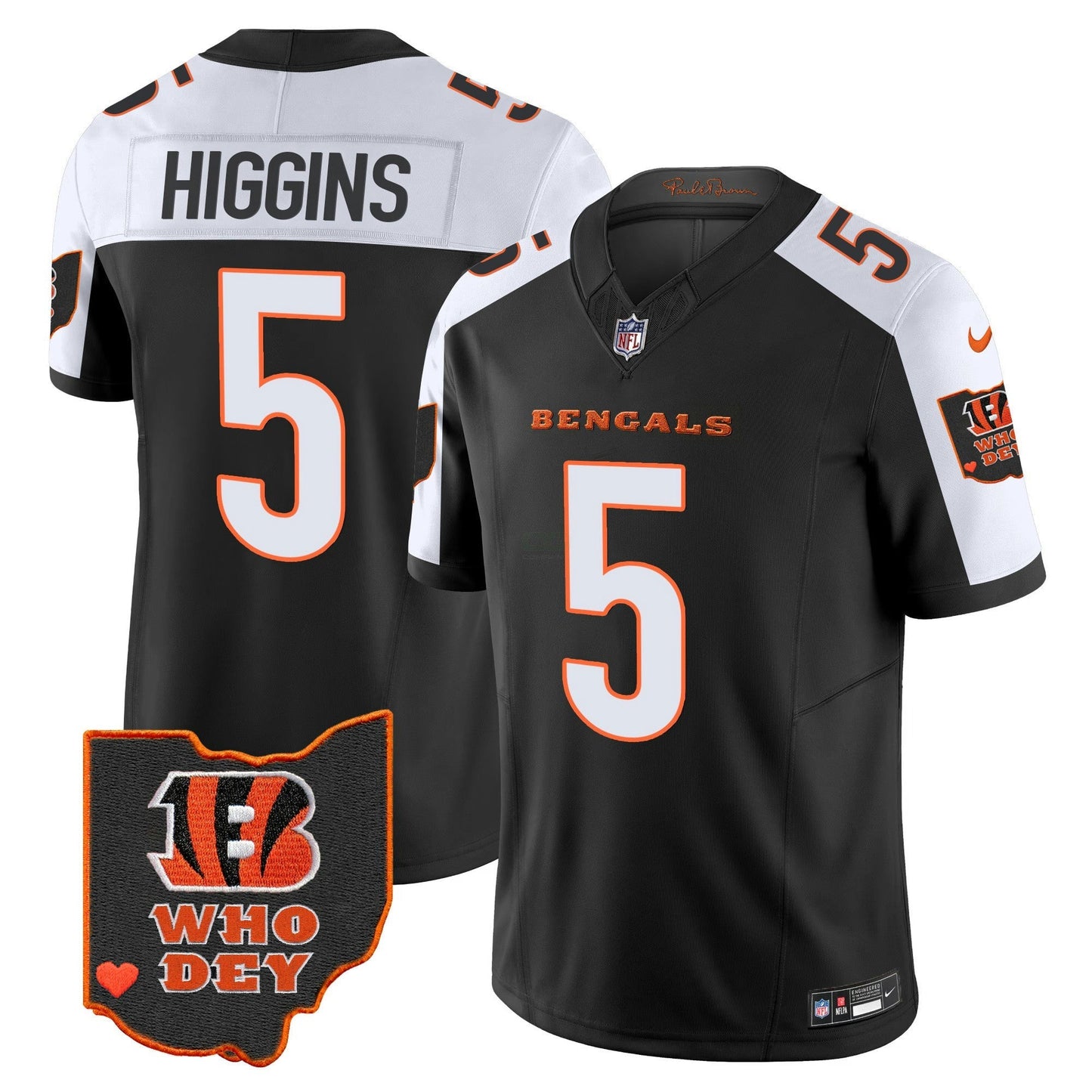 Camisa NFL Men’s Ohio Patch Vapor Limited Jersey V2