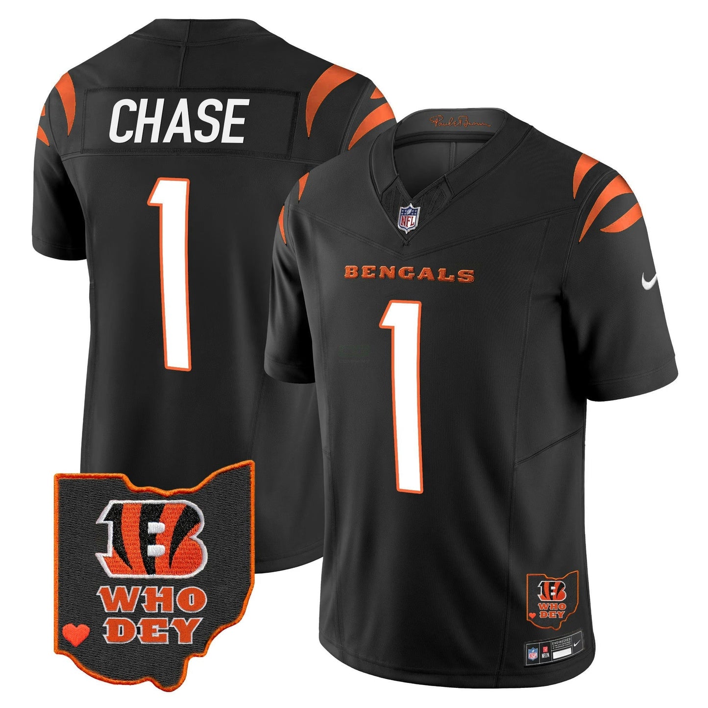 Camisa NFL Men’s Ohio Patch Vapor Limited Jersey V2