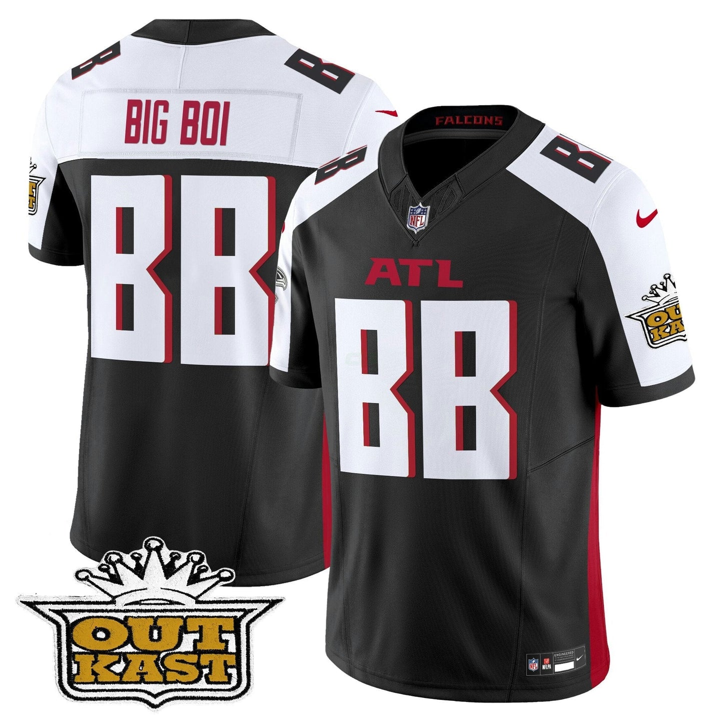 Camisa NFL Men’s Outkast x Atlanta 2024 Vapor Limited Jersey