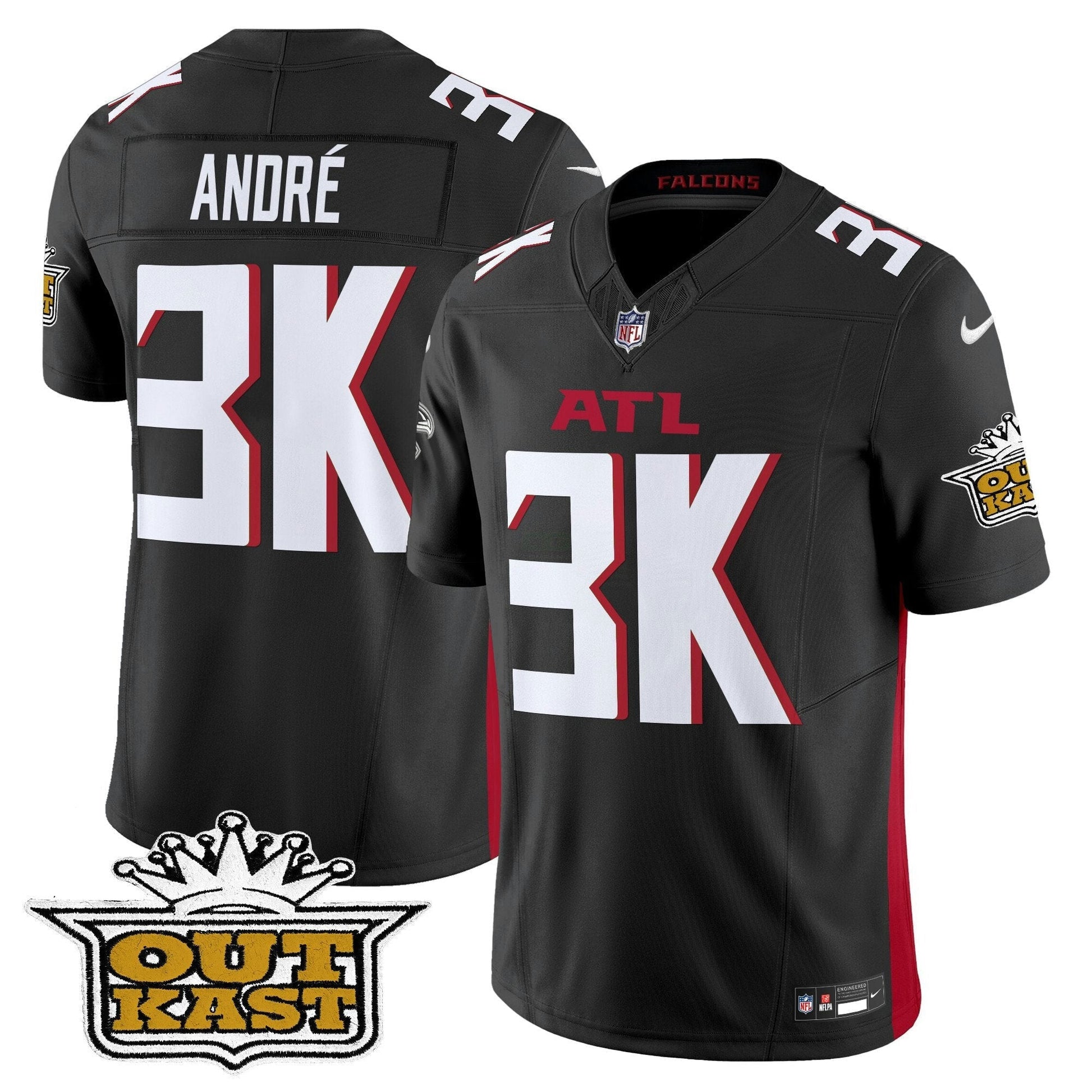 Camisa NFL Men’s Outkast x Atlanta 2024 Vapor Limited Jersey