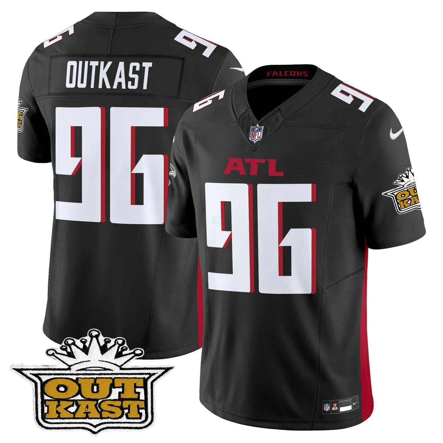 Camisa NFL Men’s Outkast x Atlanta 2024 Vapor Limited Jersey
