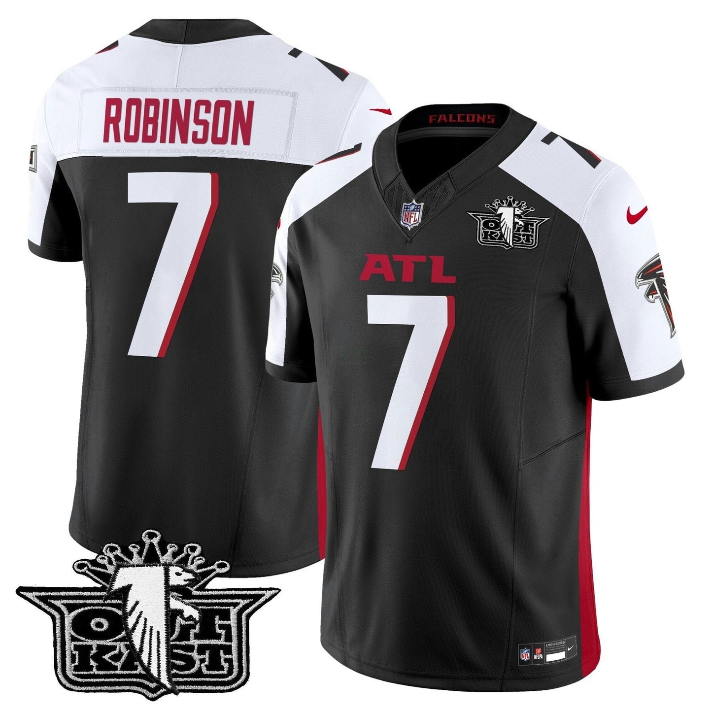 Camisa NFL Men’s Outkast x Atlanta 2024 Vapor Limited Jersey V2
