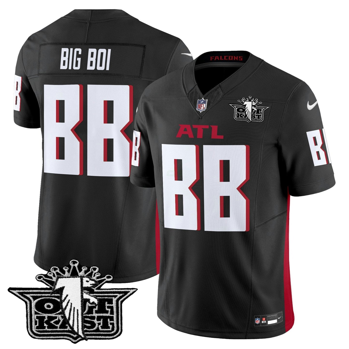 Camisa NFL Men’s Outkast x Atlanta 2024 Vapor Limited Jersey V2