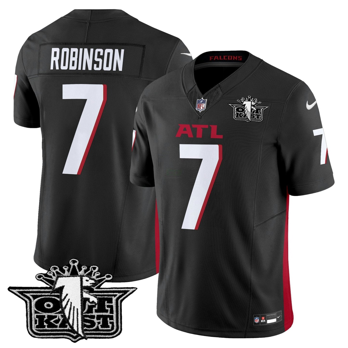 Camisa NFL Men’s Outkast x Atlanta 2024 Vapor Limited Jersey V2