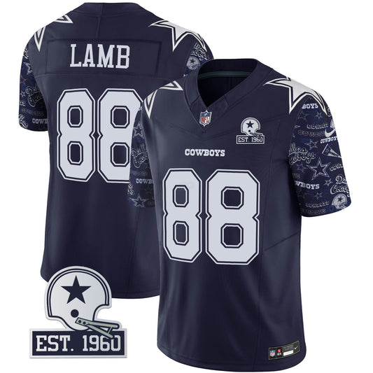 Camisa NFL Dallas Cowboys Men’s Pattern Style Vapor Limited Jersey