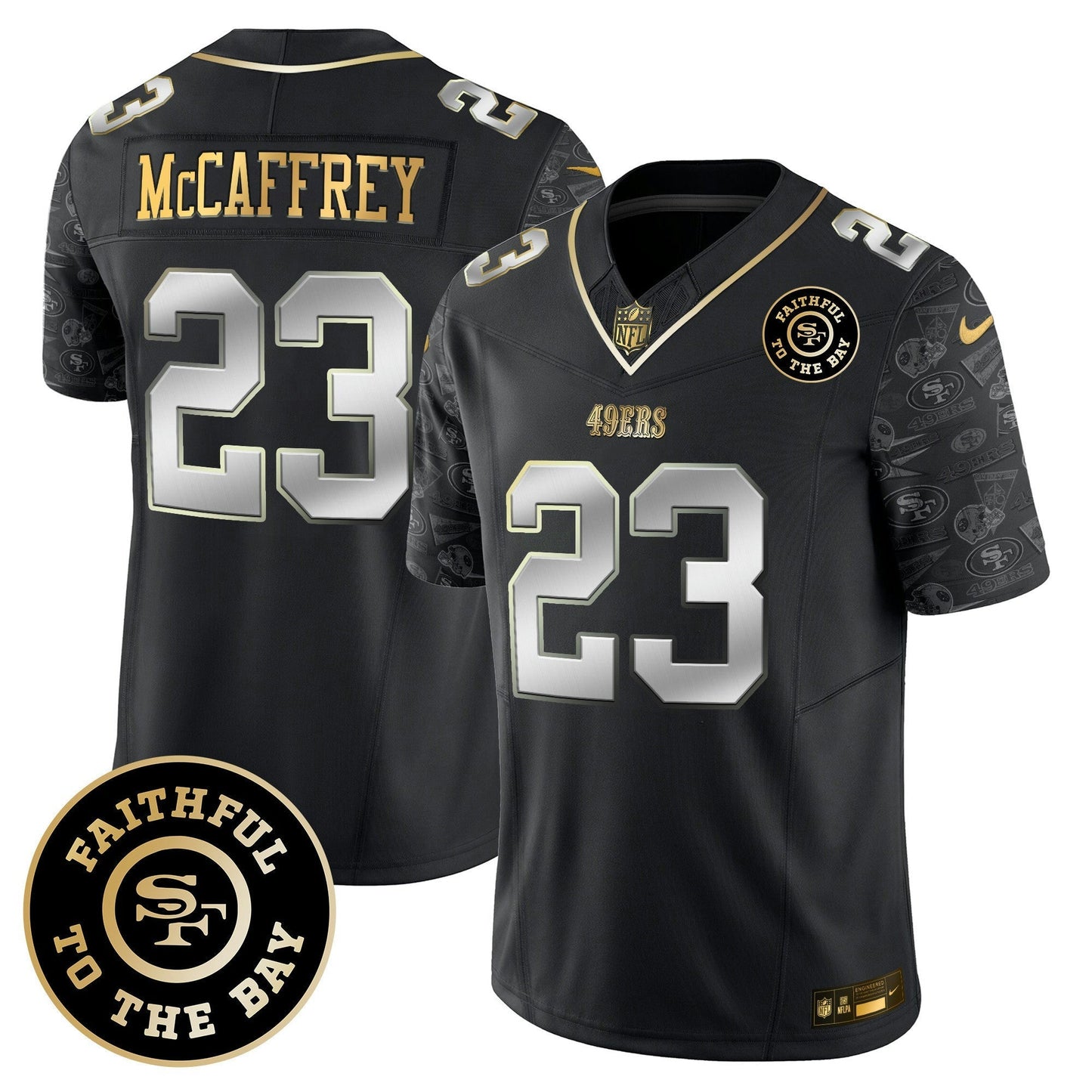 Camisa NFL San Francisco 49ers Men’s Pattern Style Vapor Limited Jersey