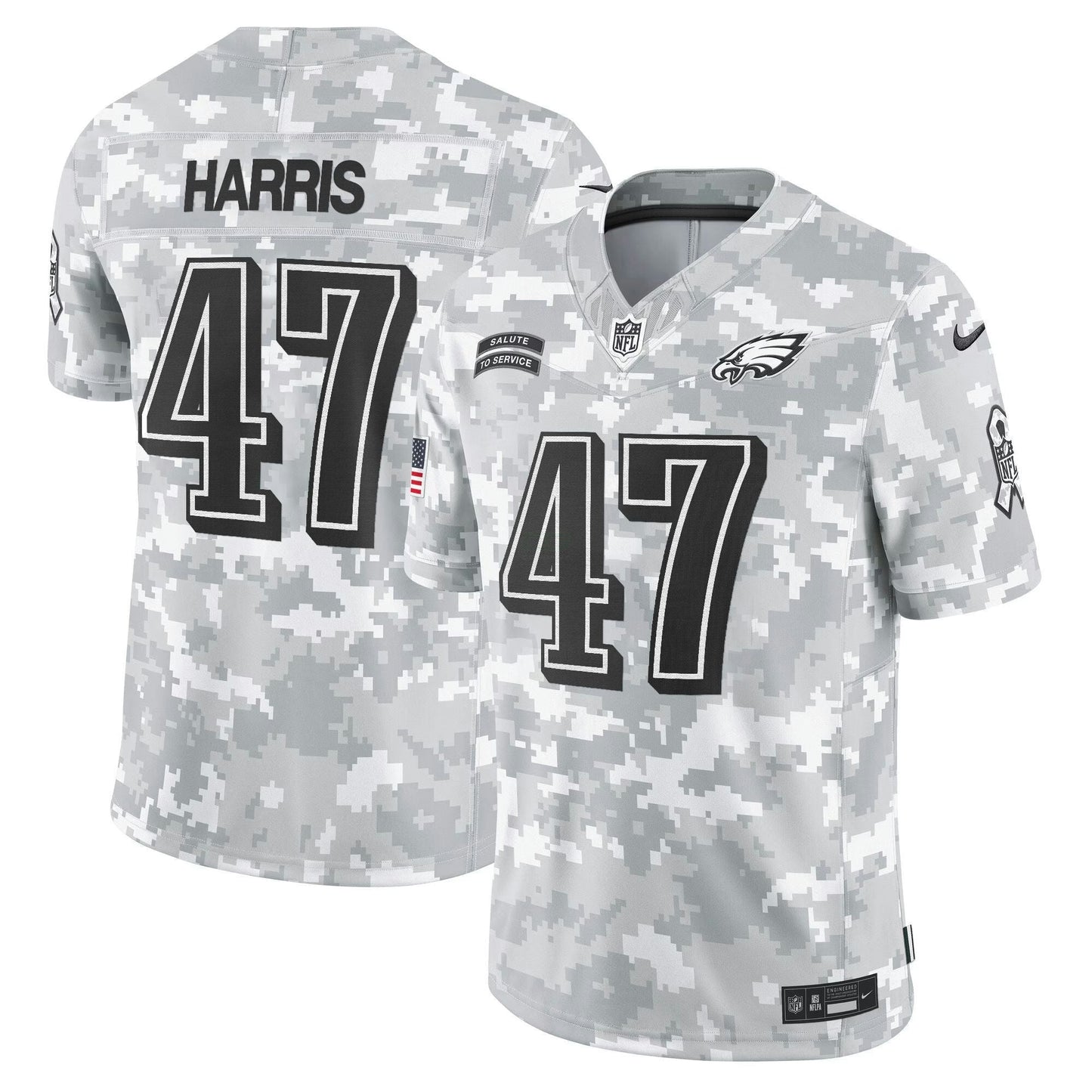 Camisa NFL Men’s Philadelphia 2024 Salute to Service Vapor Limited Jersey