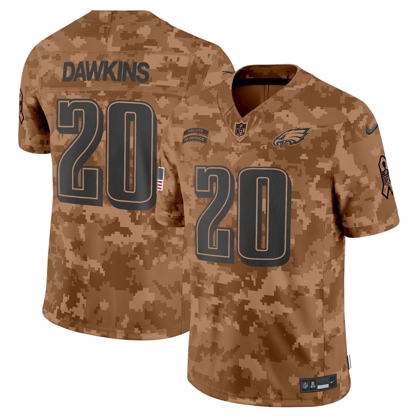 Camisa NFL Men’s Philadelphia 2024 Salute to Service Vapor Limited Jersey
