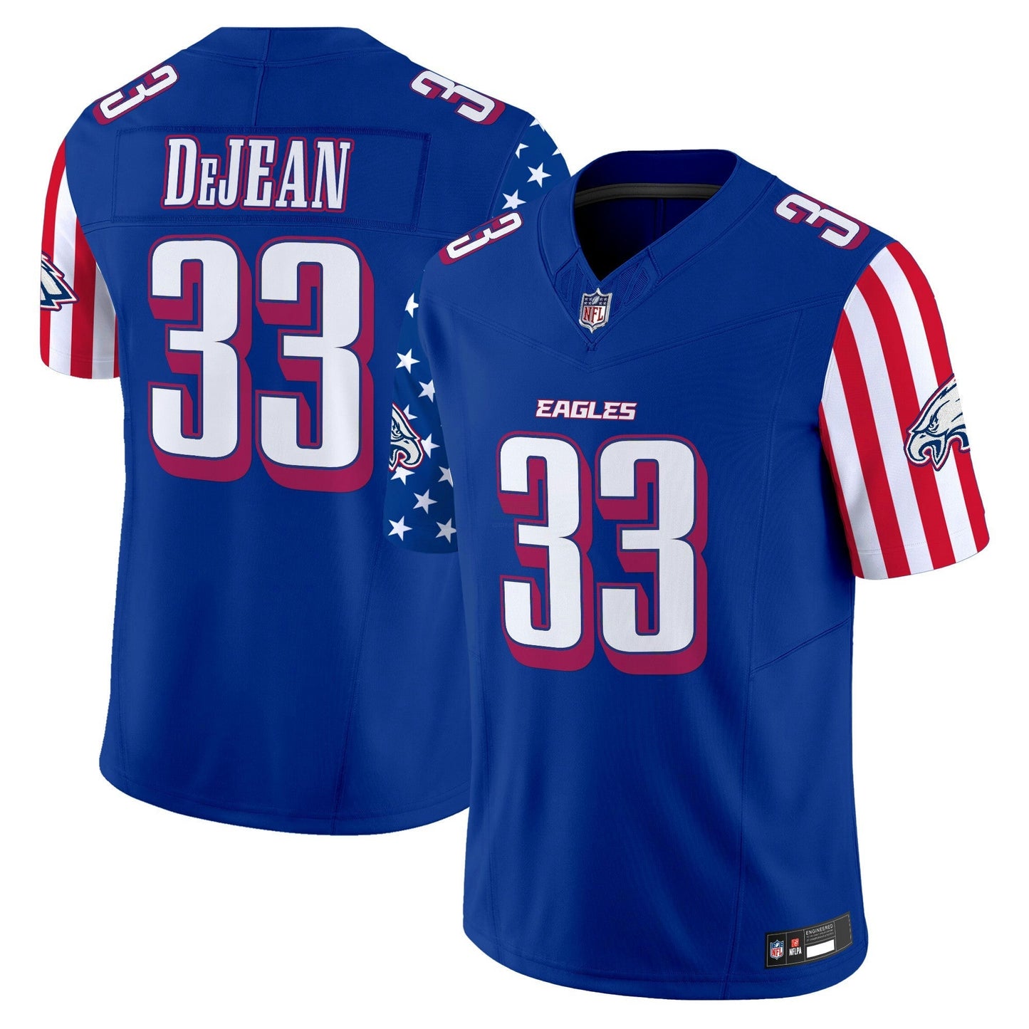 Camisa NFL Men’s Philadelphia 2025 Independence Day Vapor Limited Jersey