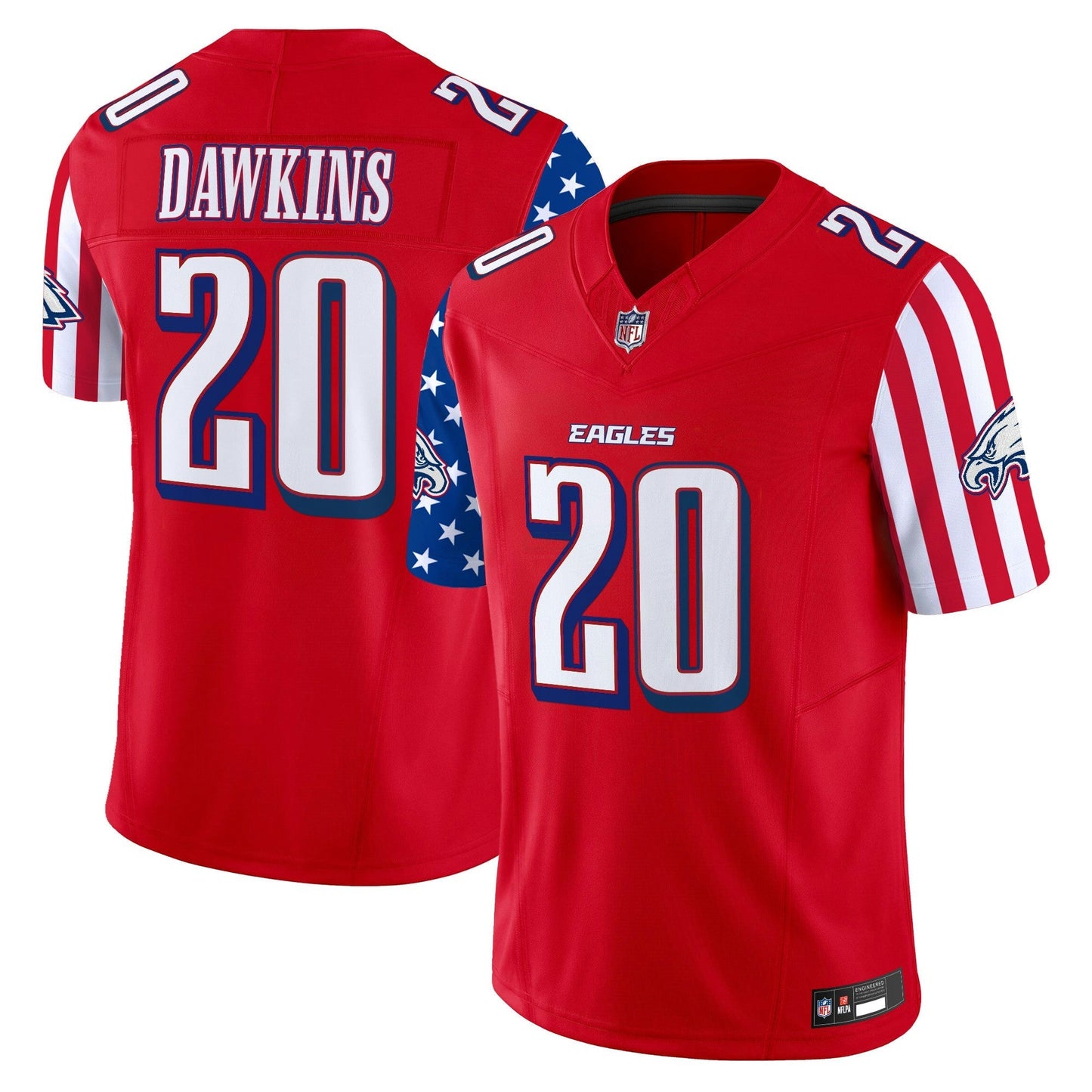 Camisa NFL Men’s Philadelphia 2025 Independence Day Vapor Limited Jersey