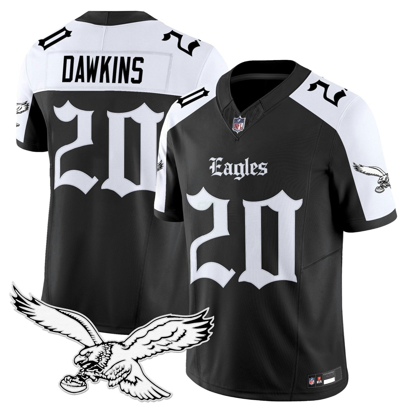 Camisa NFL Men’s Philadelphia ‘Gothic Philly Edition’ Vapor Limited Jersey
