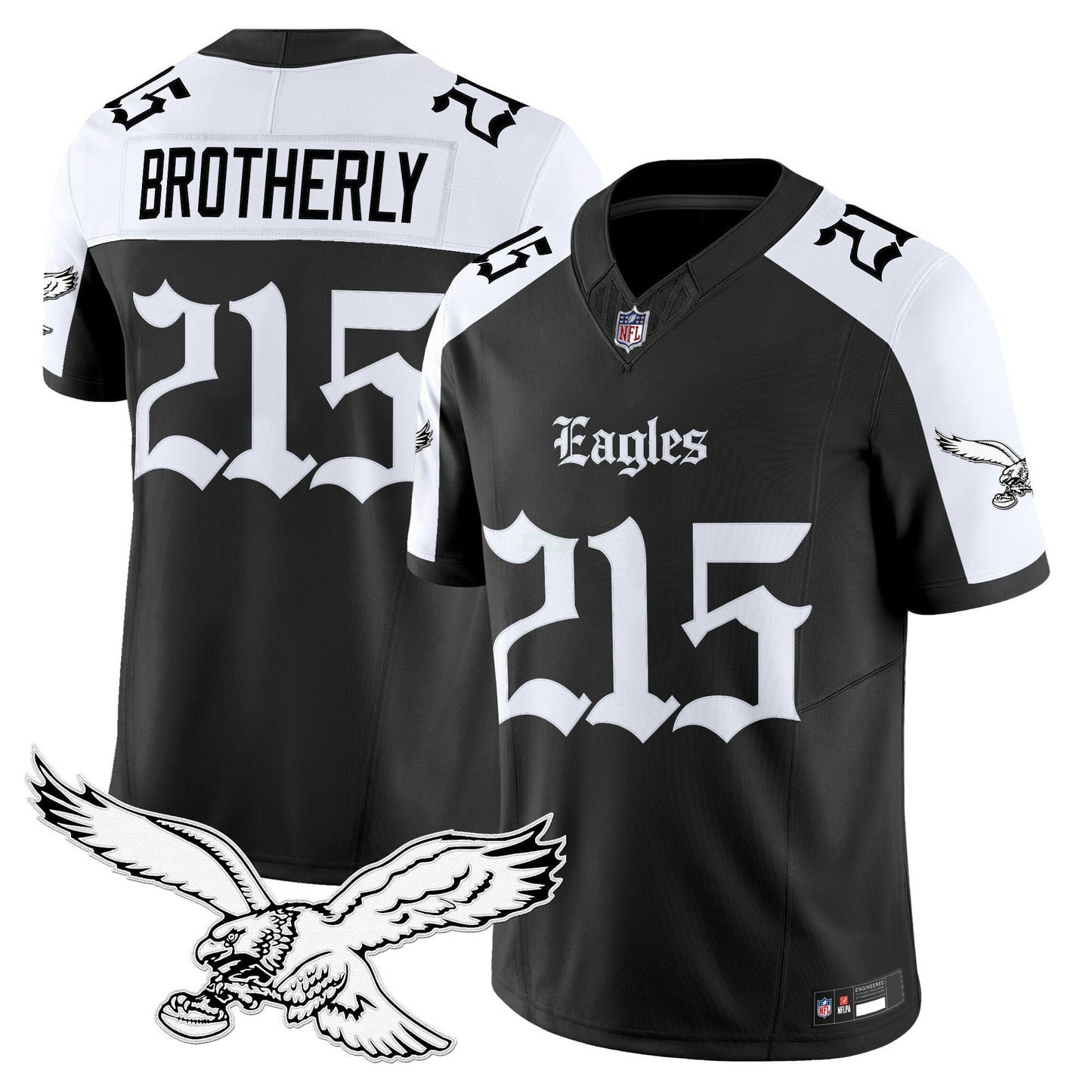 Camisa NFL Men’s Philadelphia ‘Gothic Philly Edition’ Vapor Limited Jersey
