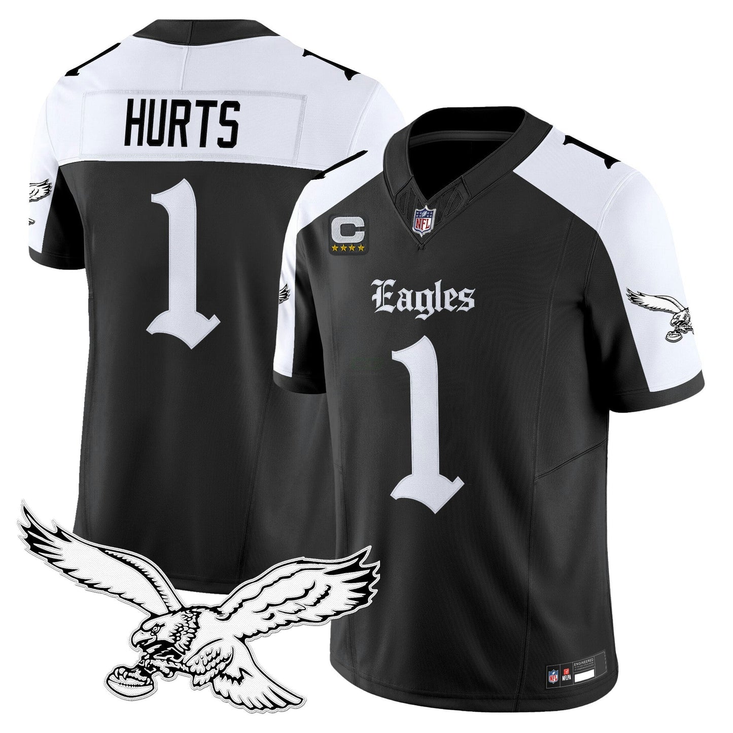 Camisa NFL Men’s Philadelphia ‘Gothic Philly Edition’ Vapor Limited Jersey