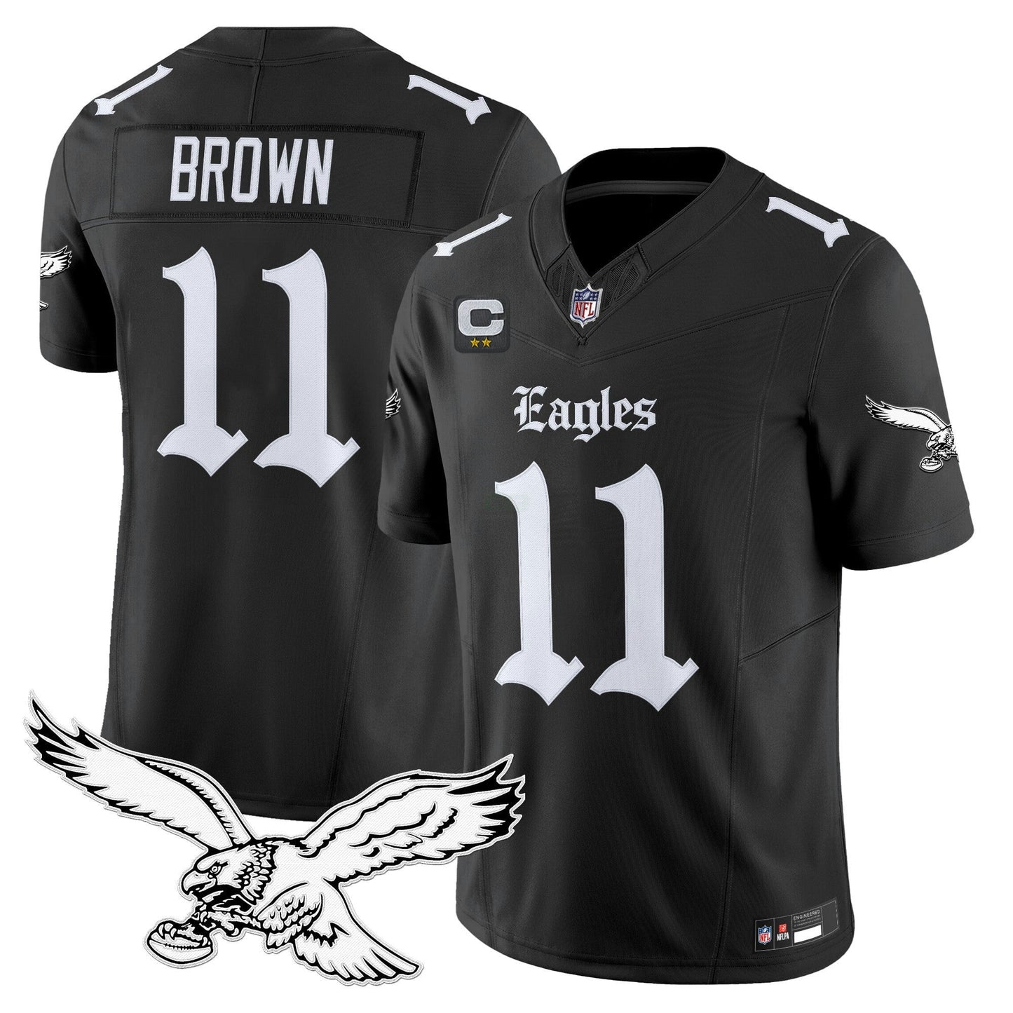 Camisa NFL Men’s Philadelphia ‘Gothic Philly Edition’ Vapor Limited Jersey