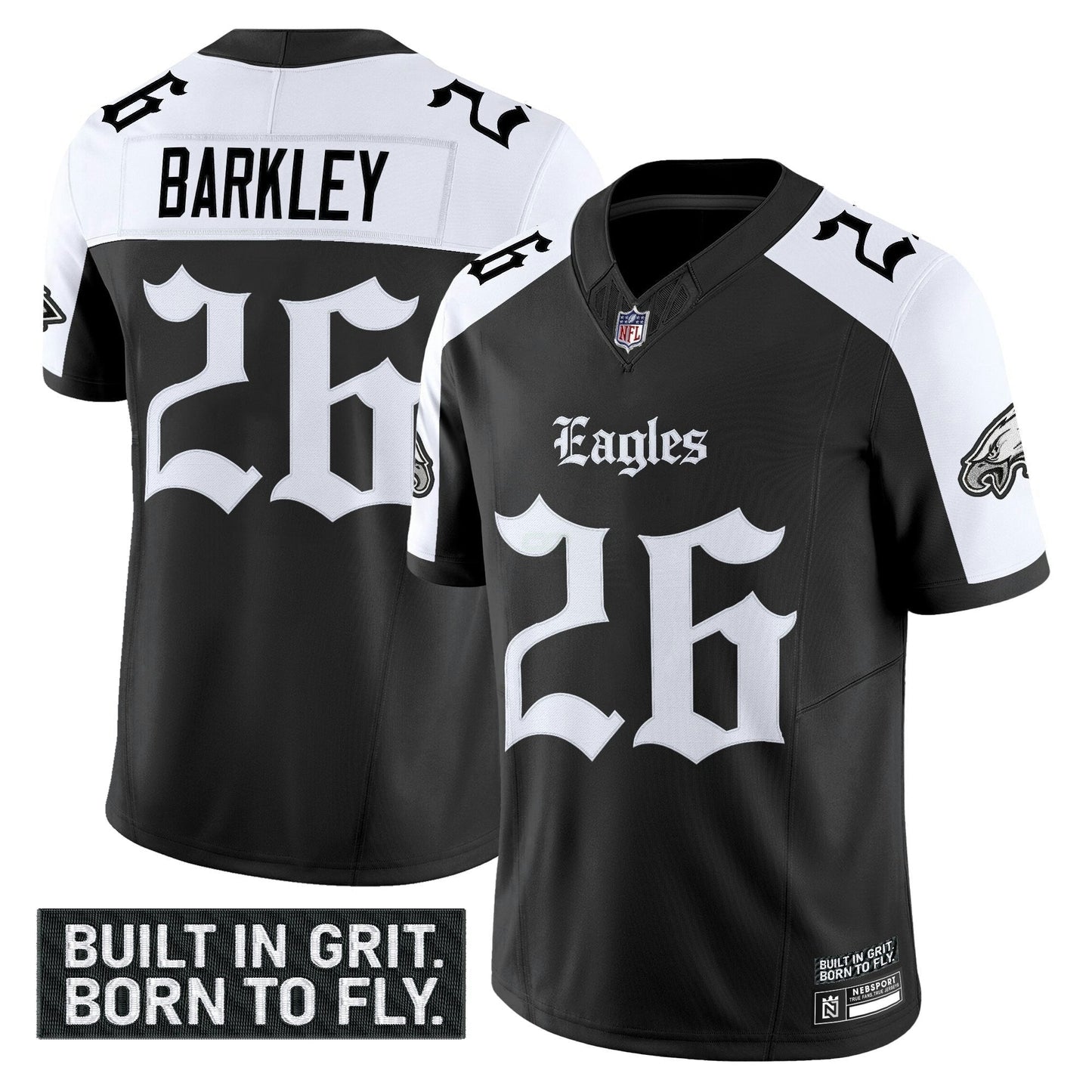 Camisa NFL Men’s Philadelphia ‘Gothic Philly Edition’ Vapor Limited Jersey V2