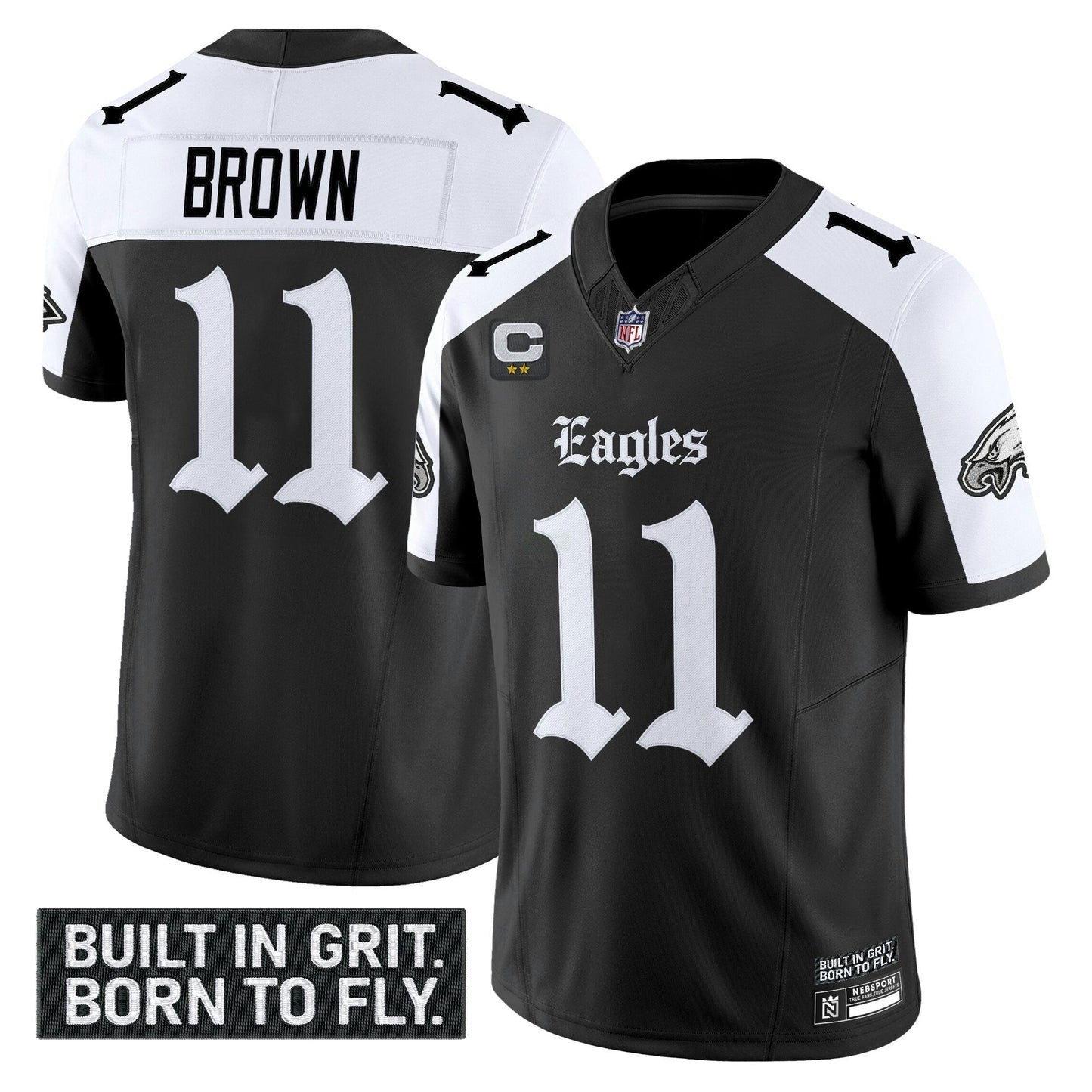 Camisa NFL Men’s Philadelphia ‘Gothic Philly Edition’ Vapor Limited Jersey V2