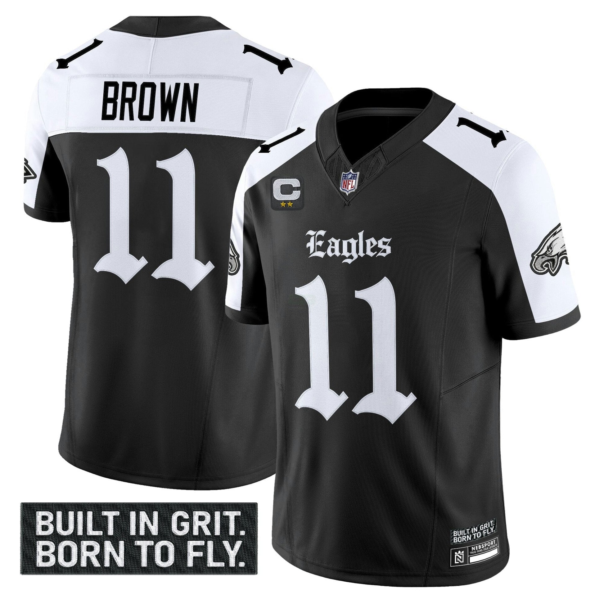 Camisa NFL Men’s Philadelphia ‘Gothic Philly Edition’ Vapor Limited Jersey V2