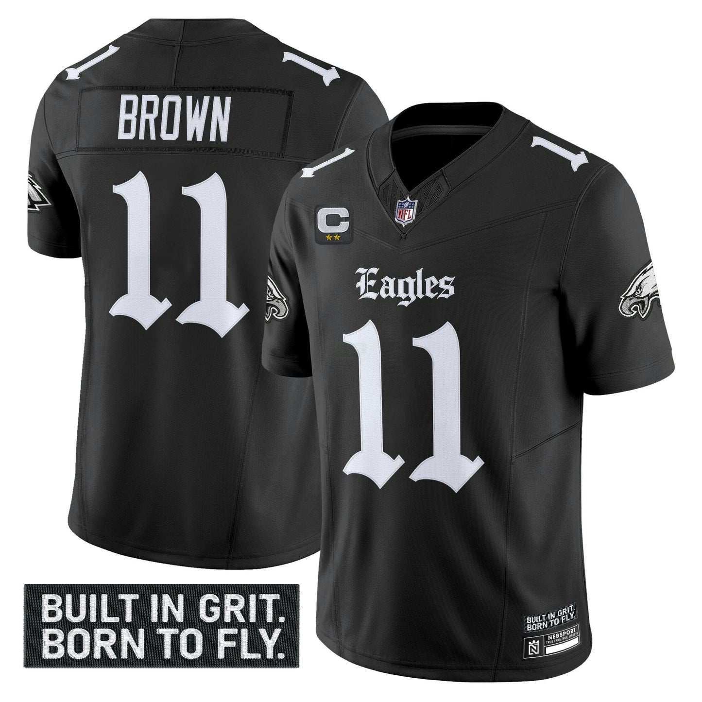 Camisa NFL Men’s Philadelphia ‘Gothic Philly Edition’ Vapor Limited Jersey V2