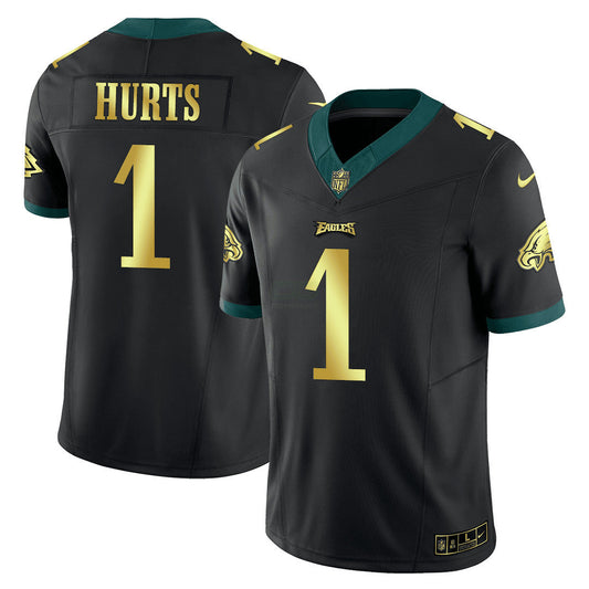 Camisa NFL Men’s Philadelphia Kobe Bryant Preta Dourada Jersey - Preta Dourada Trim