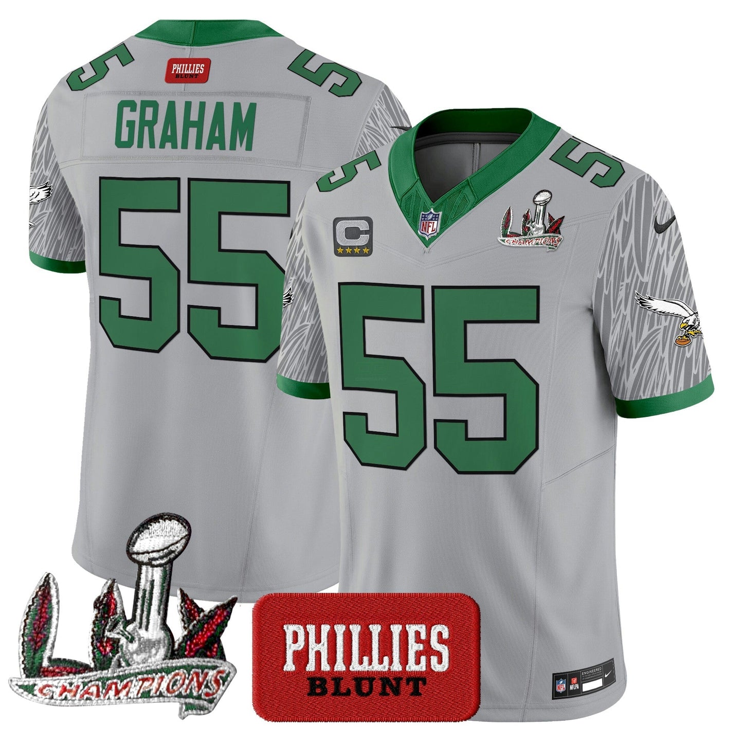 Camisa NFL Men’s Philadelphia Phillies Blunt Vapor Limited Jersey – Stitched
