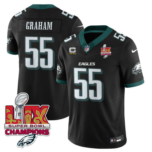 Camisa NFL Men’s Philadelphia Super Bowl LIX Champions Vapor Limited Jersey