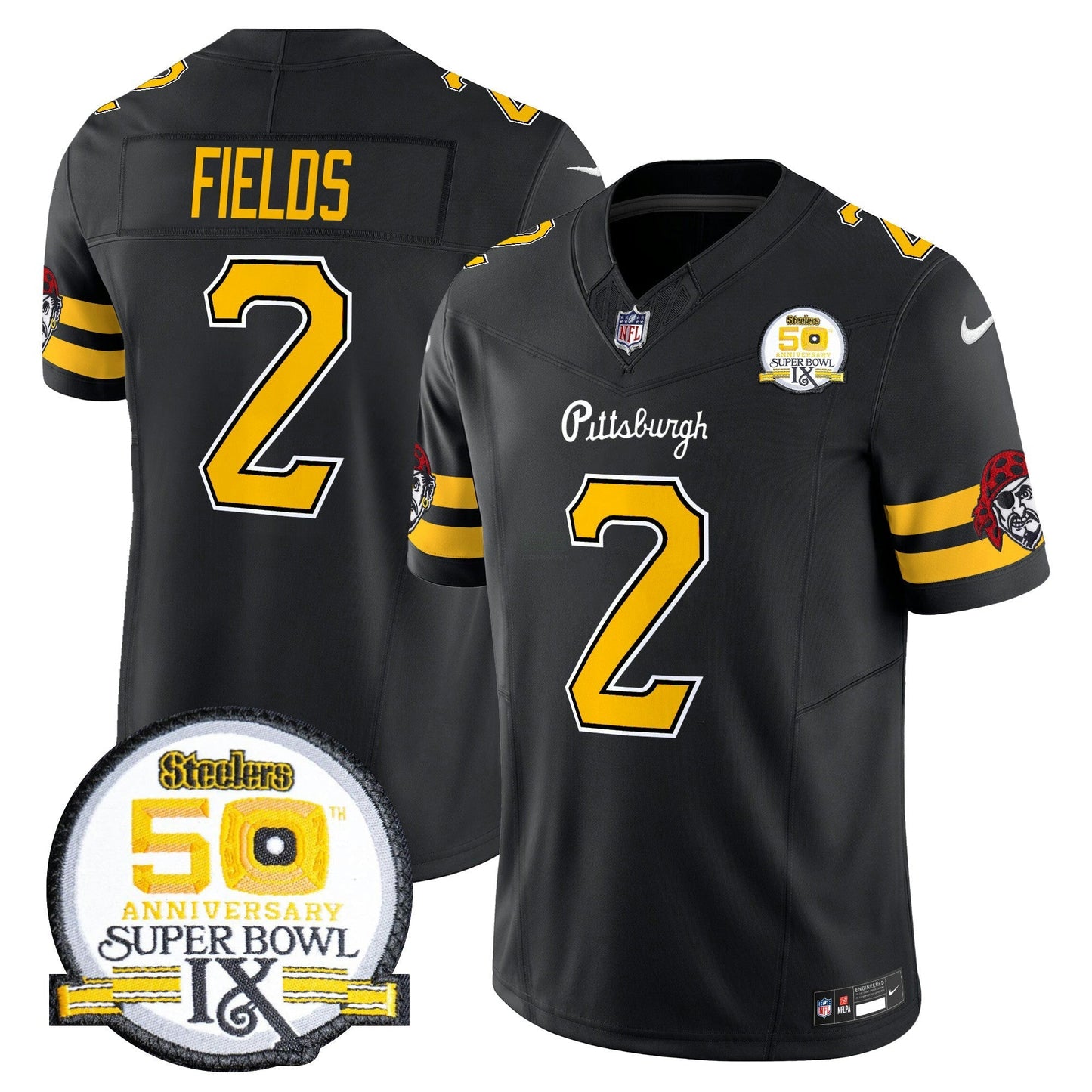 Camisa NFL Men’s Pittsburgh 2024 Vapor Limited Jersey