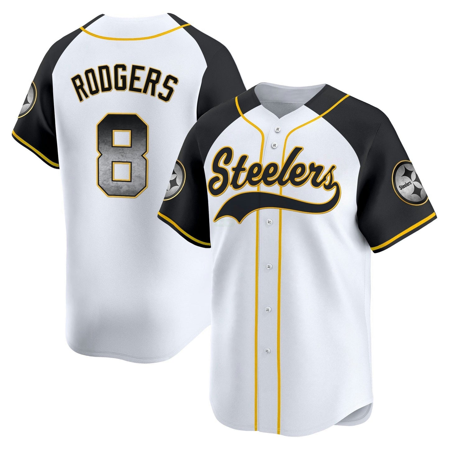 Camisa NFL Men’s Pittsburgh Arch Smoke Vapor Jersey