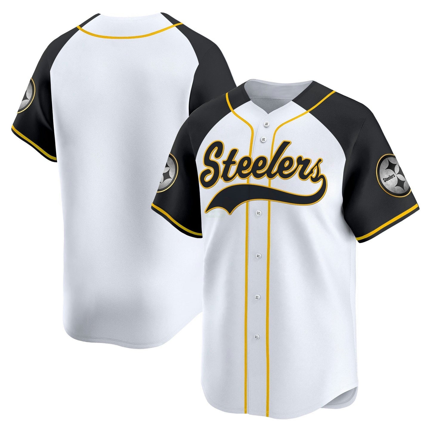 Camisa NFL Men’s Pittsburgh Arch Smoke Vapor Jersey