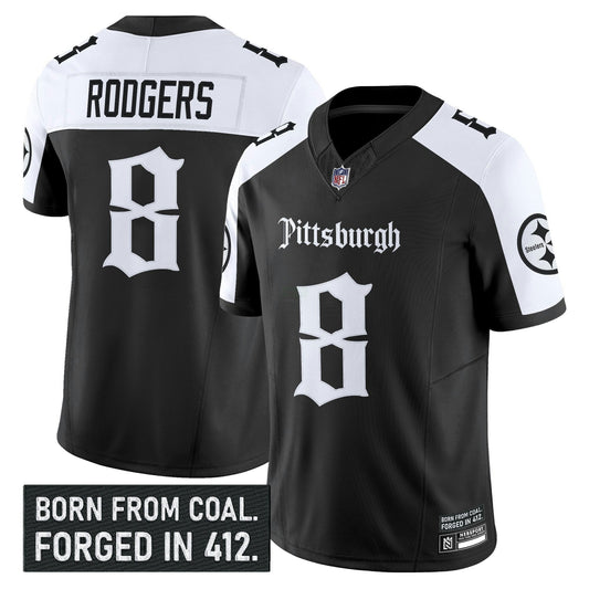 Camisa NFL Men’s Pittsburgh ‘Gothic Steel City Edition’ Vapor Limited Jersey