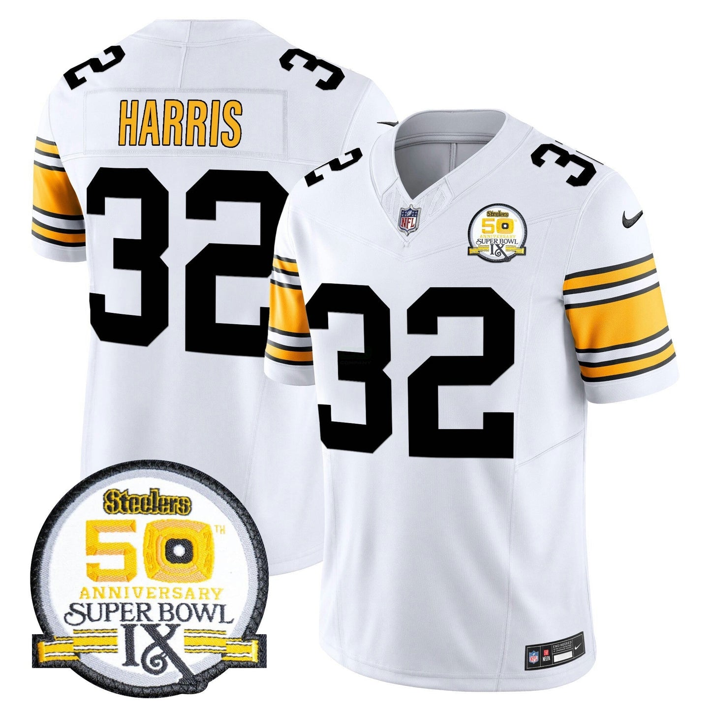 Camisa NFL Men’s Pittsburgh Throwback Vapor Limited Jersey