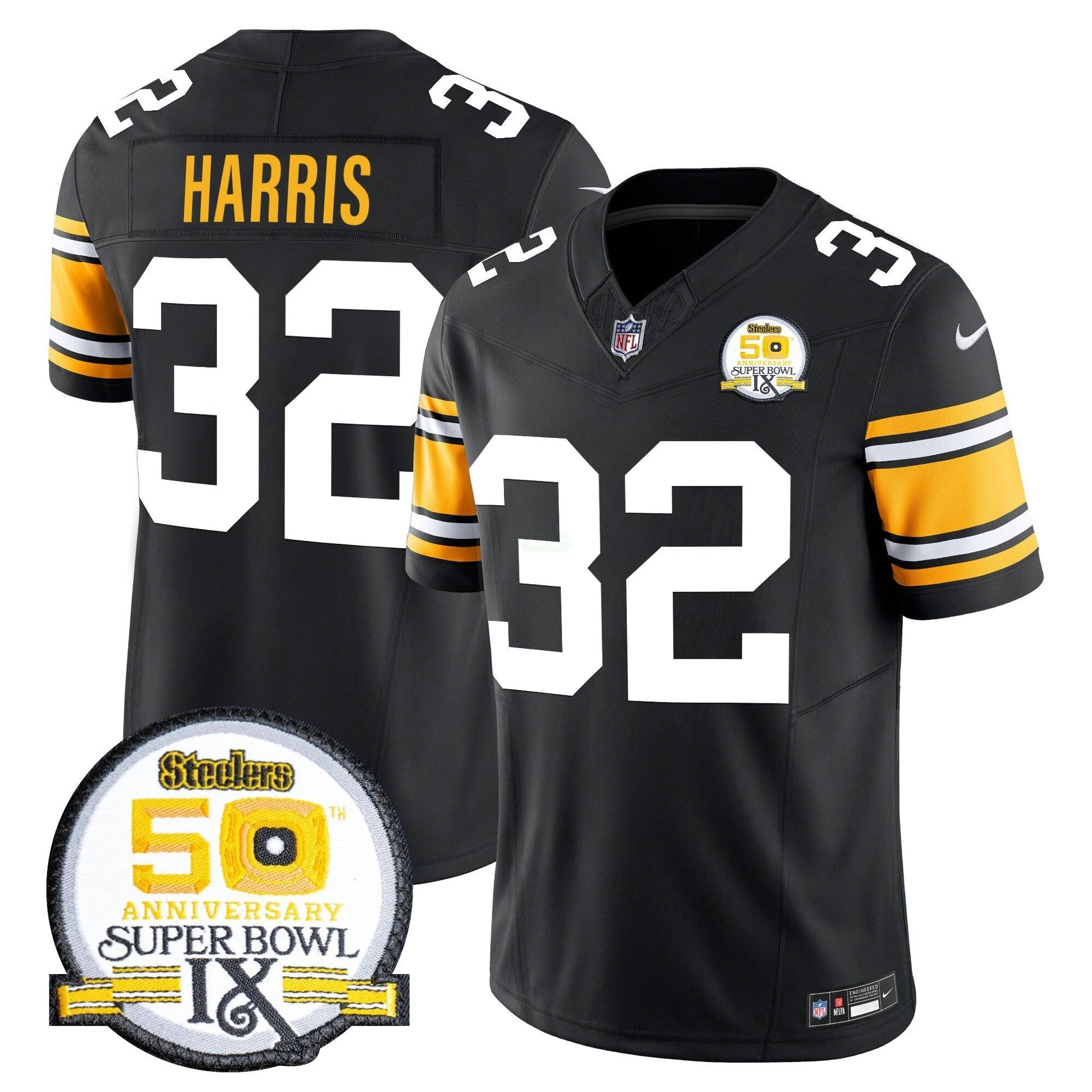 Camisa NFL Men’s Pittsburgh Throwback Vapor Limited Jersey