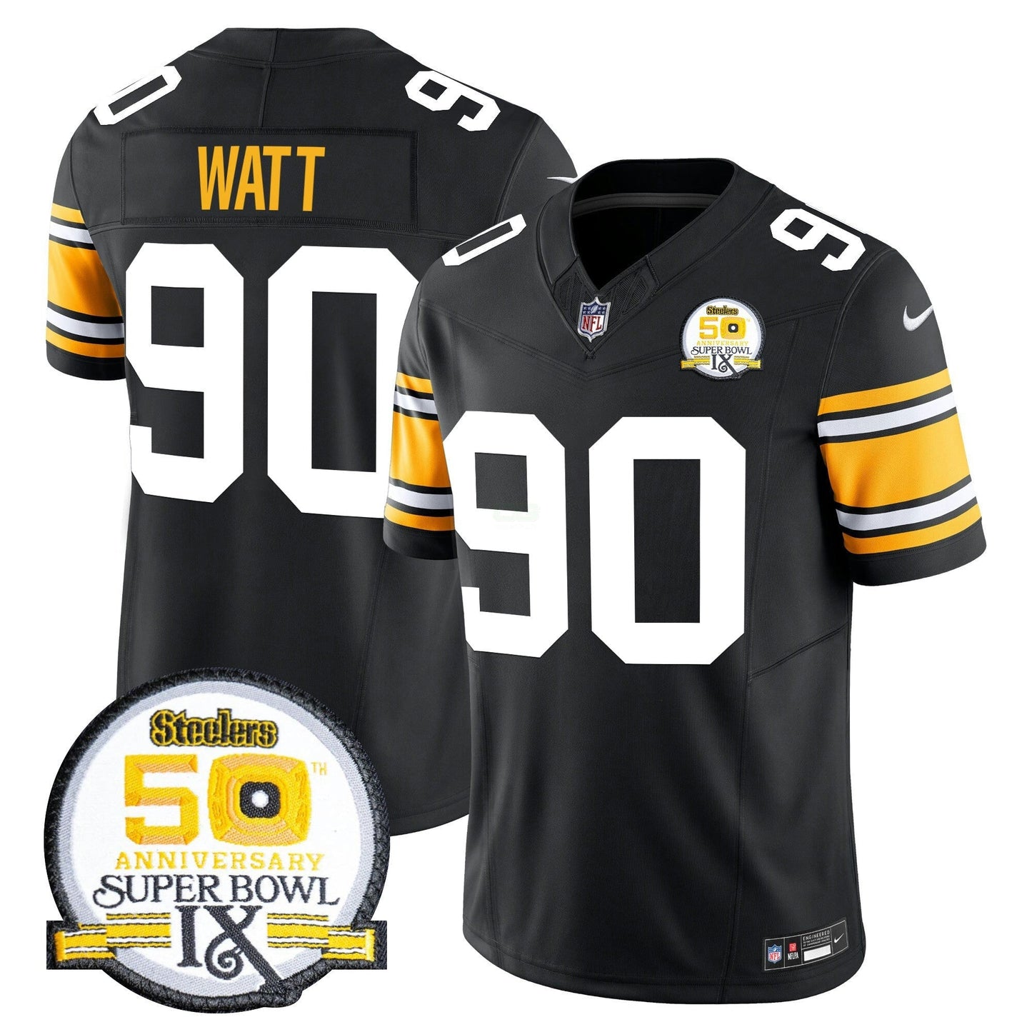 Camisa NFL Men’s Pittsburgh Throwback Vapor Limited Jersey