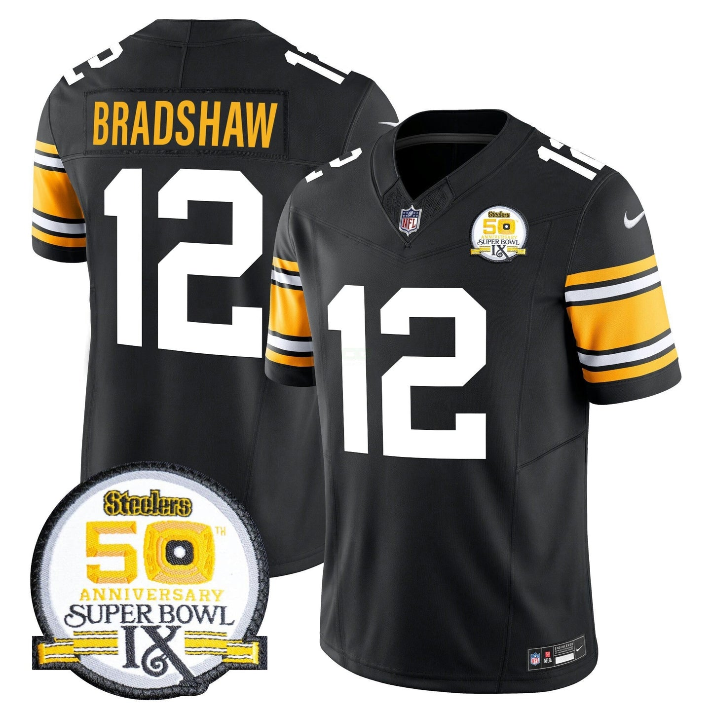 Camisa NFL Men’s Pittsburgh Throwback Vapor Limited Jersey