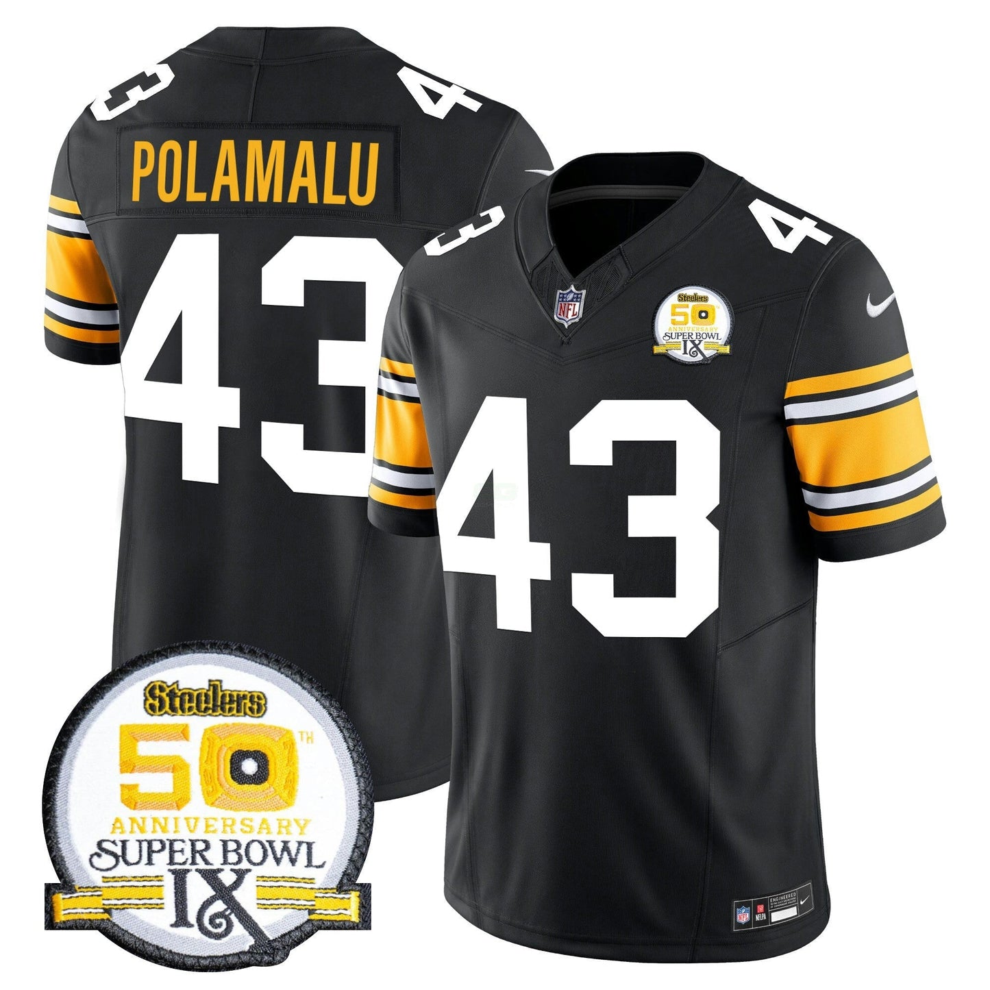 Camisa NFL Men’s Pittsburgh Throwback Vapor Limited Jersey
