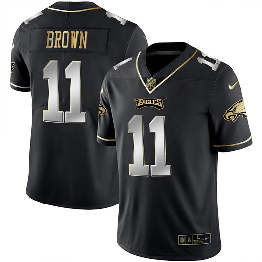 Camisa NFL Men’s Preta Prata Limited