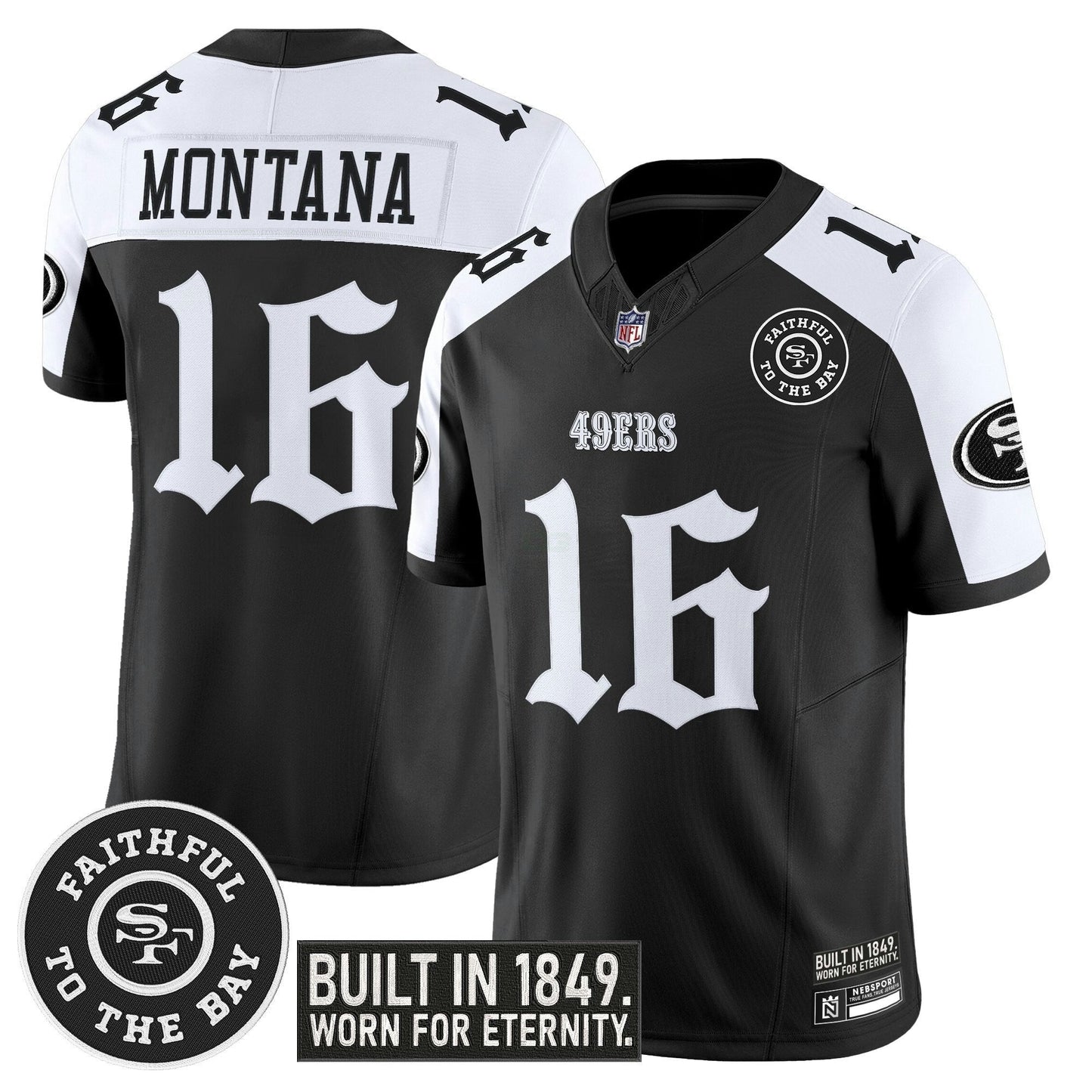 Camisa NFL Men’s San Francisco ‘Fog City Gothic Edition’ Vapor Limited Jersey