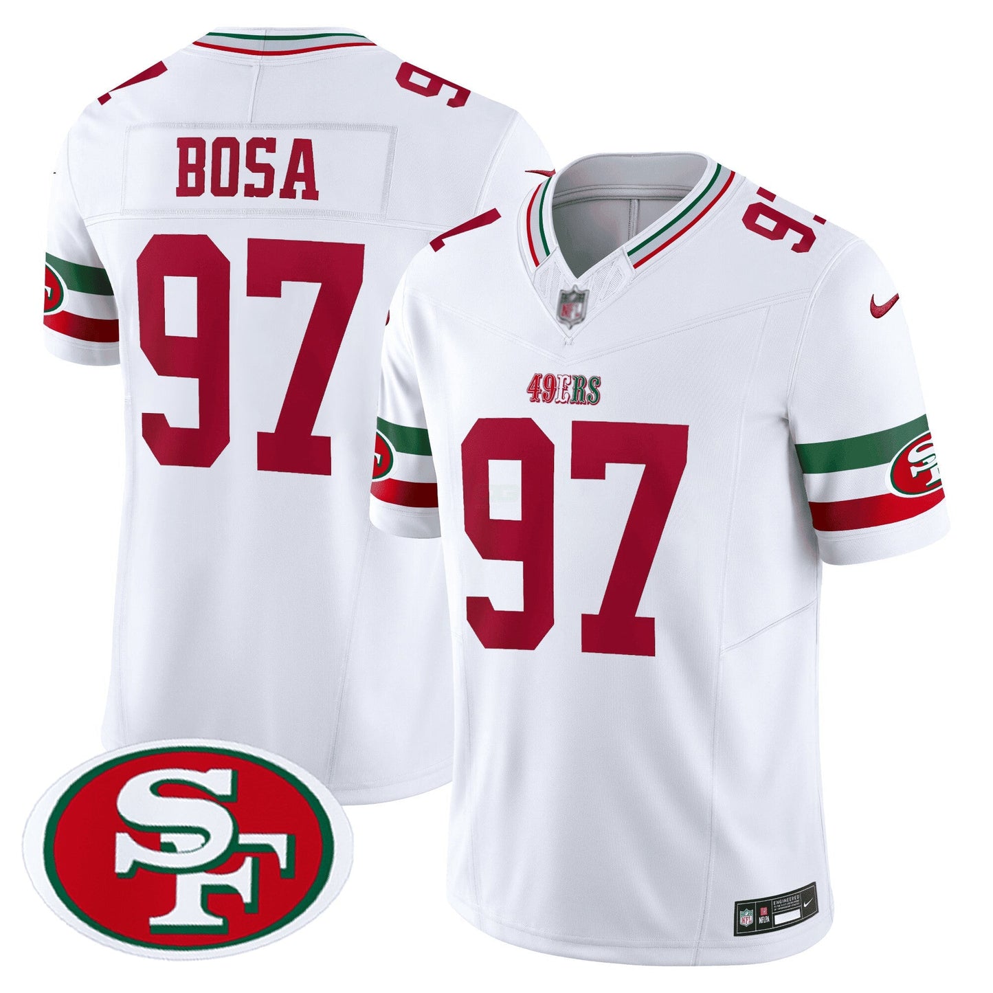 Camisa NFL San Francisco 49ers Men’s San Francisco Mexico Jersey - Vermelha