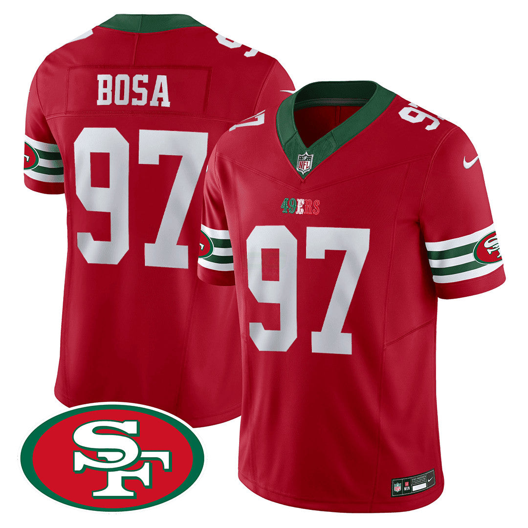 Camisa NFL San Francisco 49ers Men’s San Francisco Mexico Jersey - Vermelha