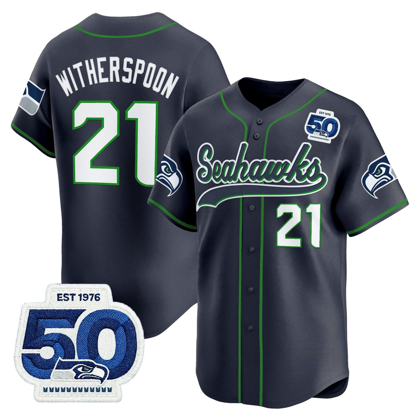Camisa NFL Men’s Seattle 50th Anniversary Vapor Jersey