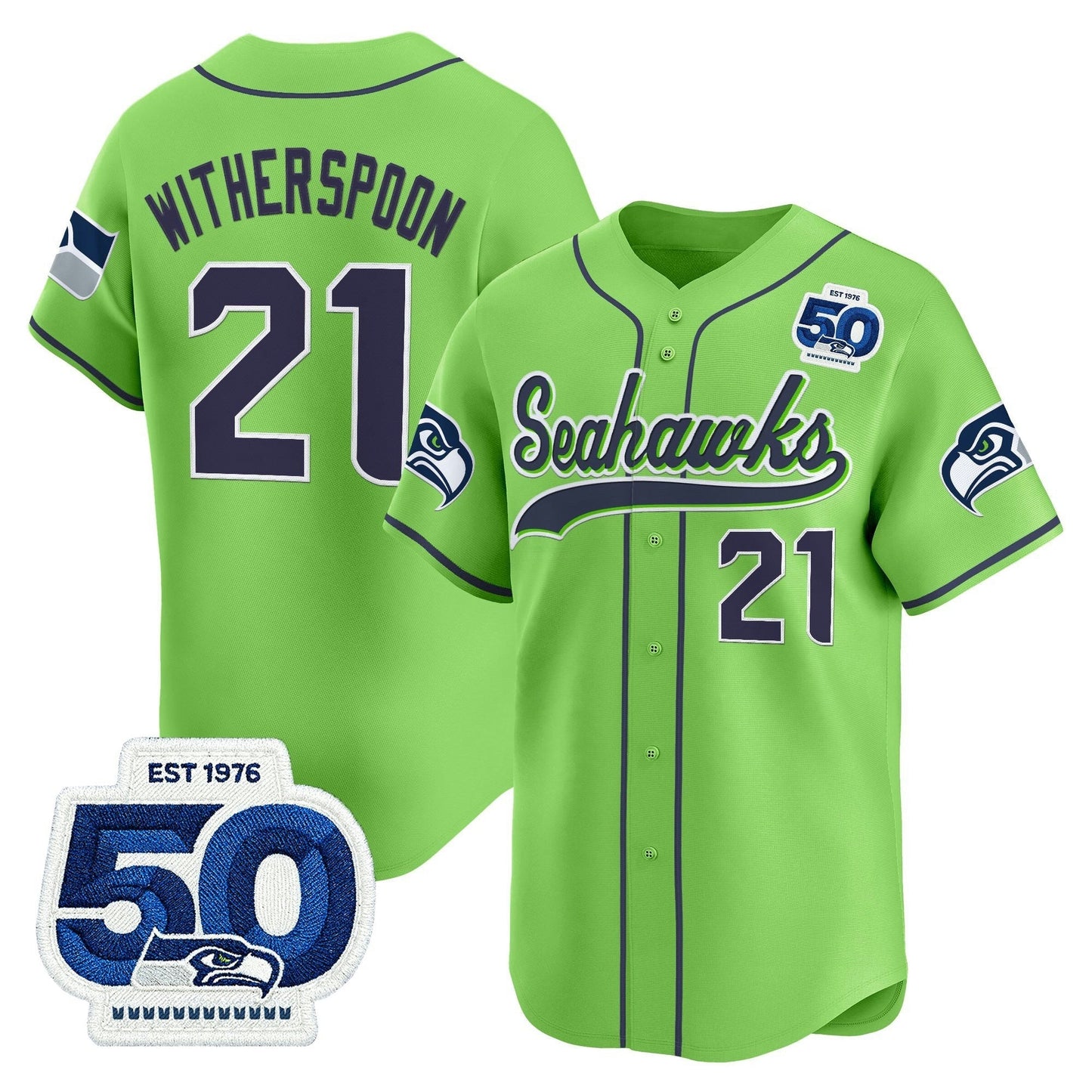 Camisa NFL Men’s Seattle 50th Anniversary Vapor Jersey