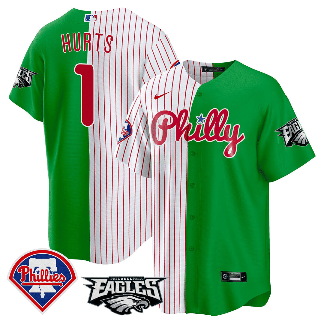 Camisa NFL Men’s Split Phillies – Cool Base Jersey - Stripes