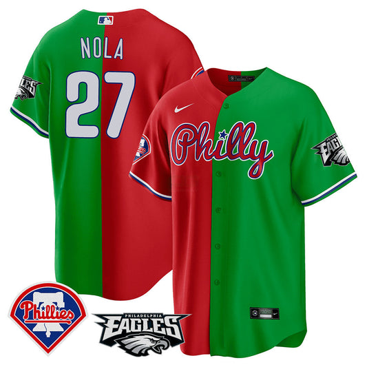 Camisa NFL Men’s Split Phillies – Cool Base Jersey - Stripes