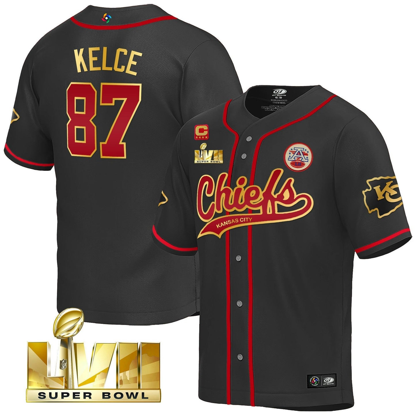 Camisa NFL Men’s Super Bowl LVII 2023 World Baseball Classic Jersey V2