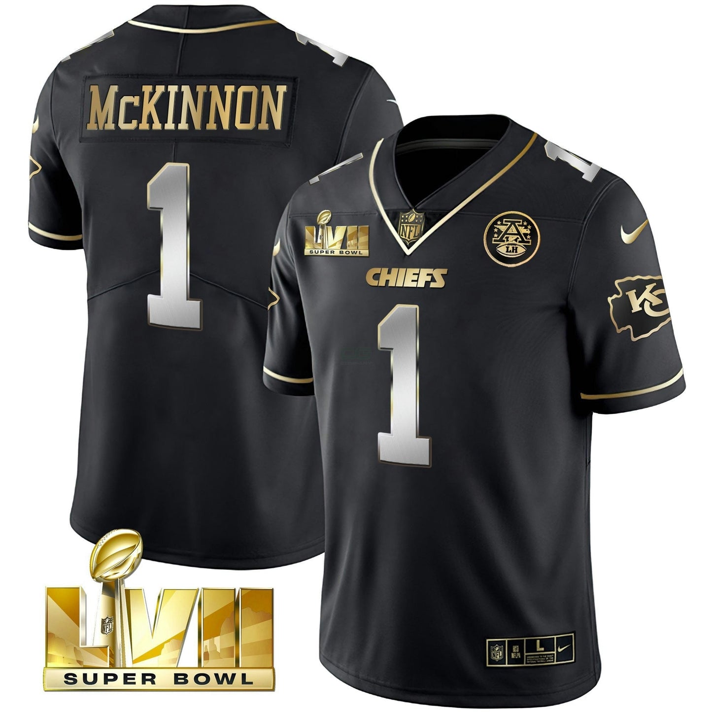 Camisa NFL Men’s Super Bowl LVII Dourada Vapor Limited Jersey