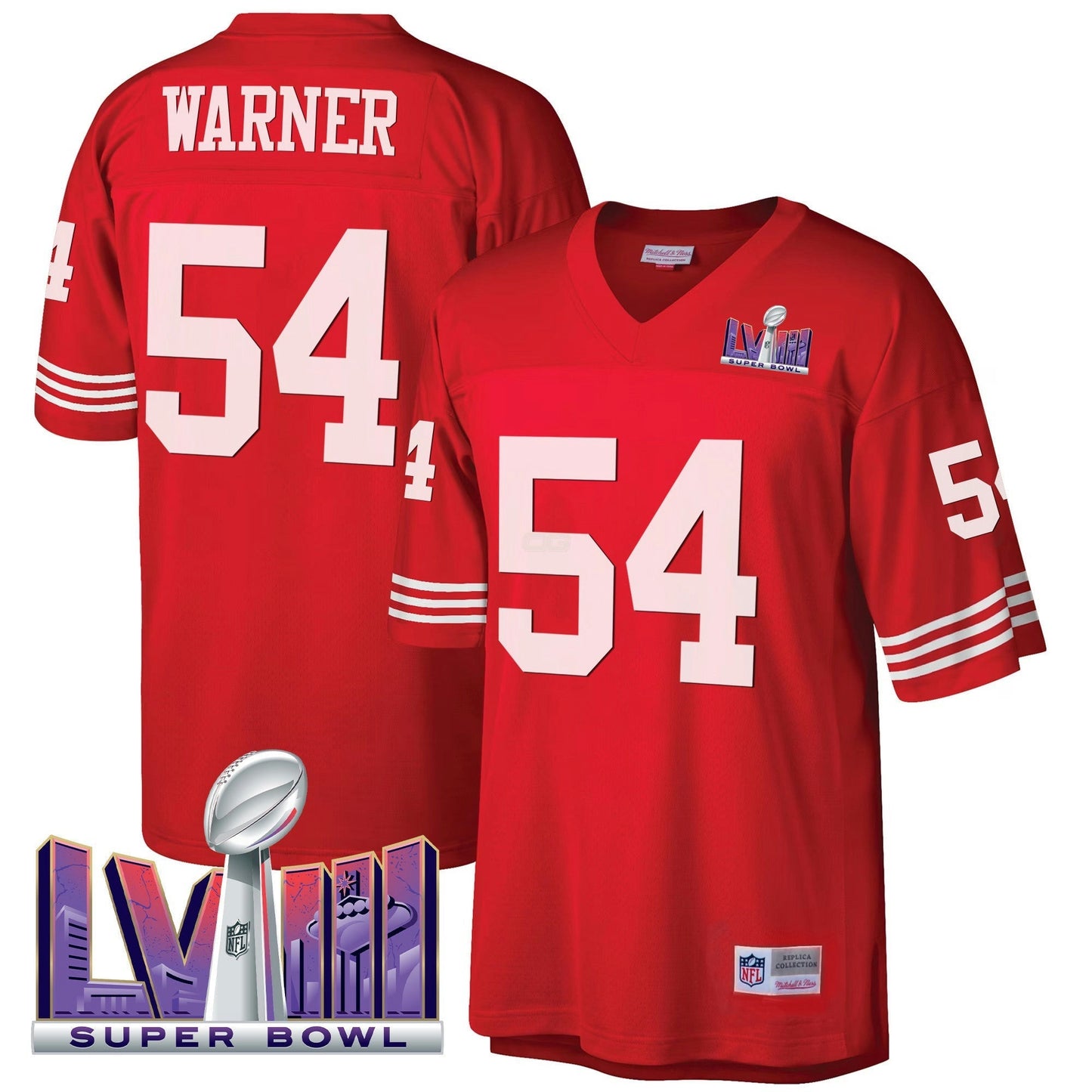 Camisa NFL Men’s Super Bowl LVIII 1990 Jersey