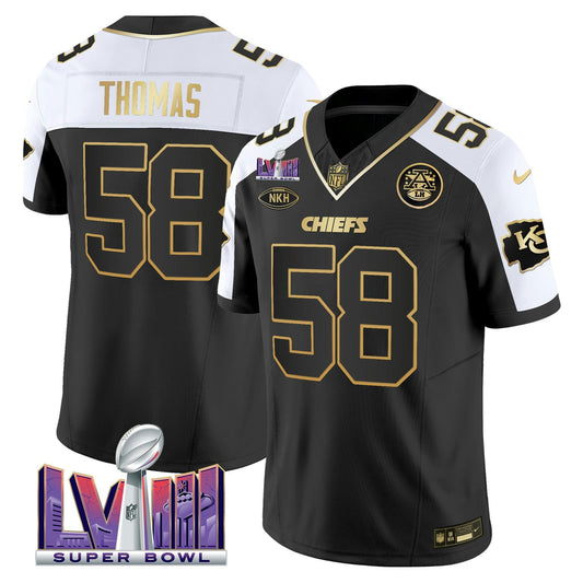 Camisa NFL Men’s Super Bowl LVIII Patch Vapor Jersey V3