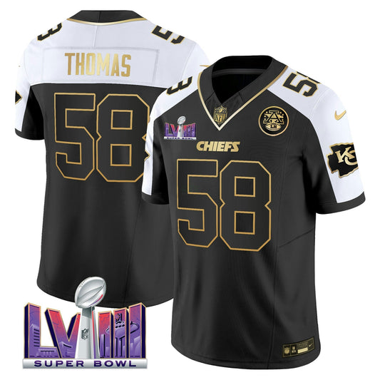 Camisa NFL Men’s Super Bowl LVIII Patch Vapor Jersey V4