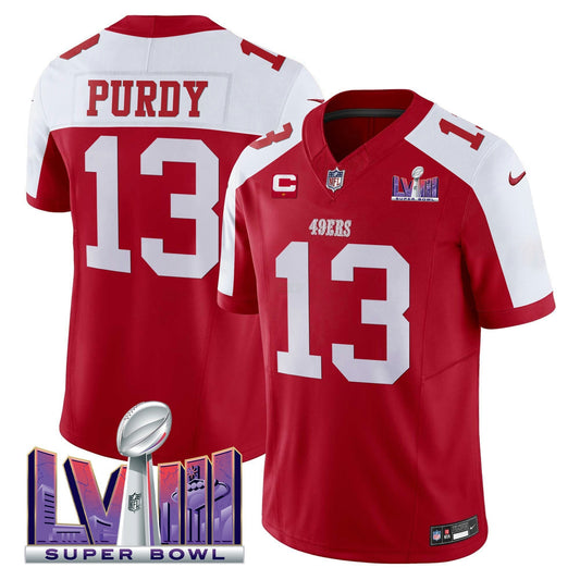 Camisa NFL Men’s Super Bowl LVIII Patch Vapor Limited Jersey