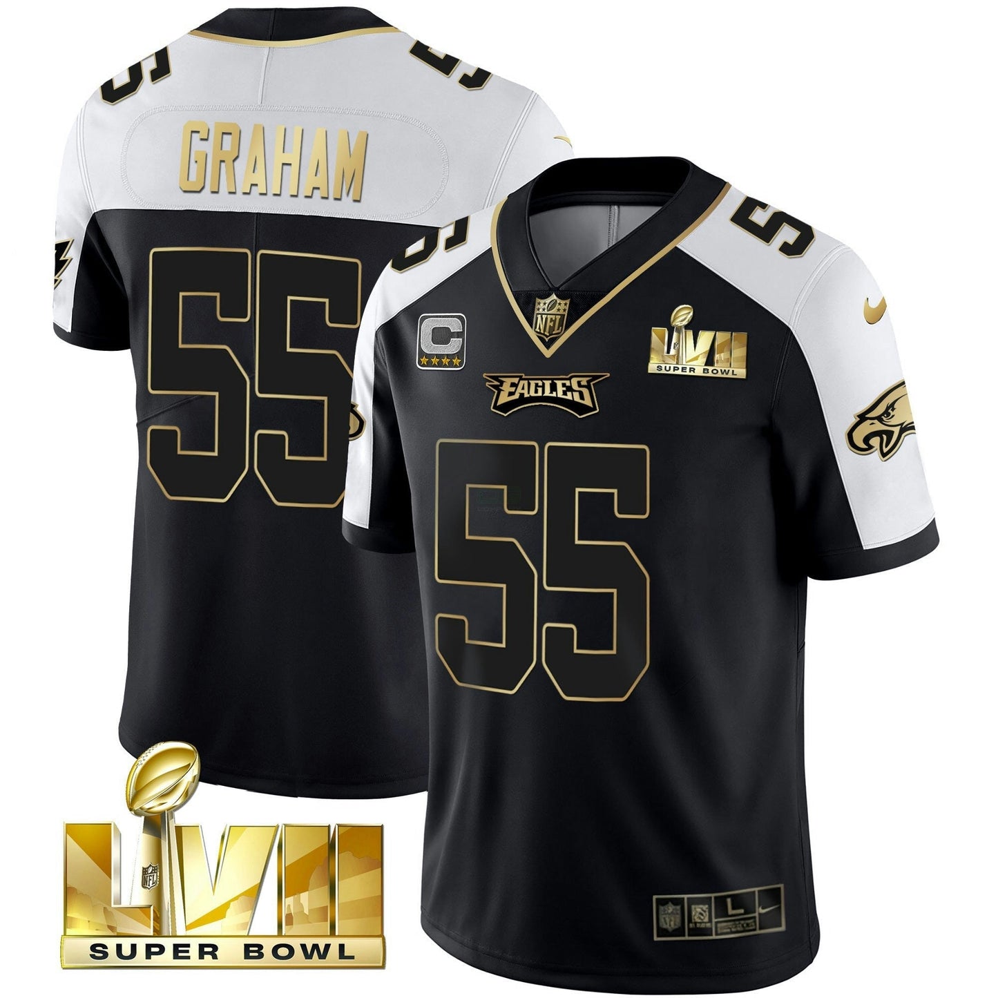 Camisa NFL Men’s Super Bowl Vapor Dourada Jersey
