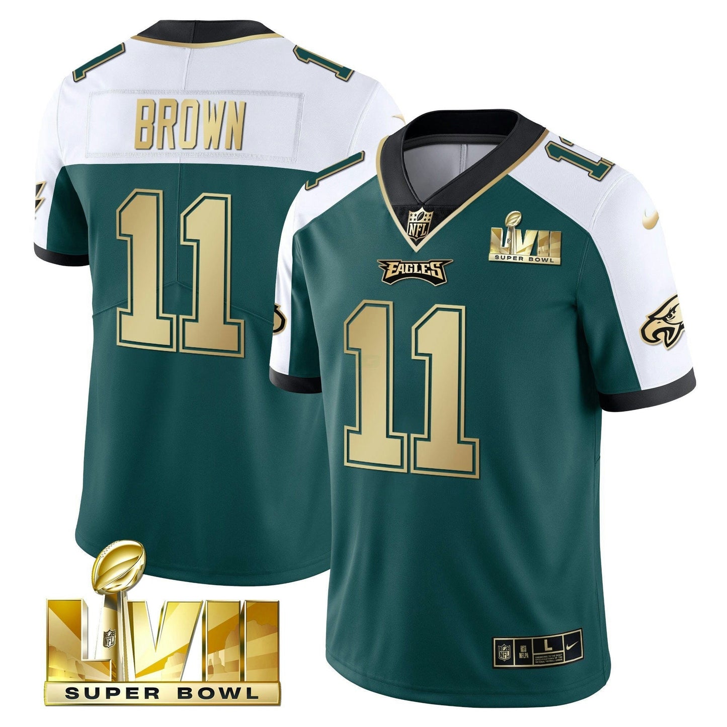 Camisa NFL Men’s Super Bowl Vapor Dourada Jersey